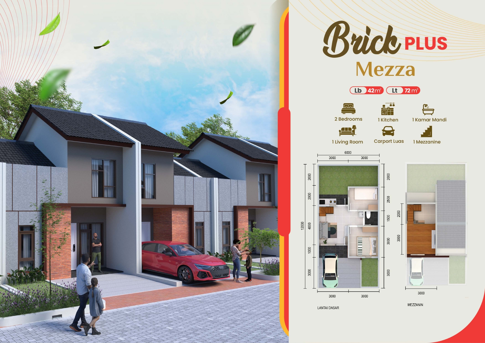 Brick Plus Mezza